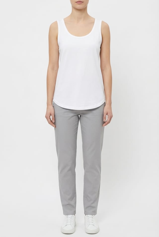 Shirt 609 - Baumwoll Jersey - 100WHITE - 10260110641