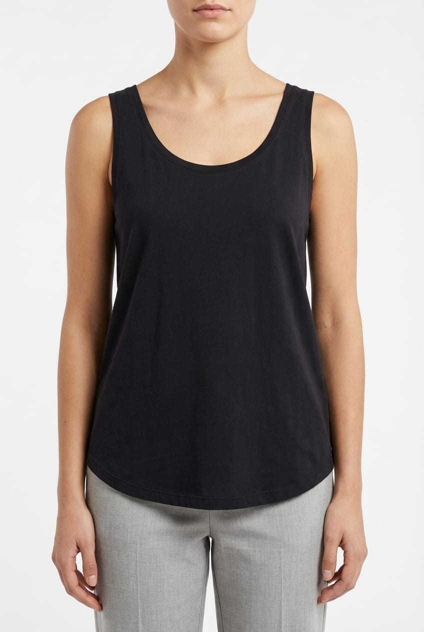 Shirt 609 - Cotton jersey - 990BLACK - 10260110641