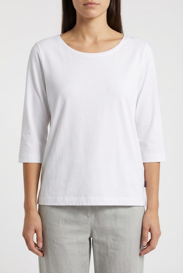 Shirt 610 - Cotton jersey - 100WHITE - 10260110642