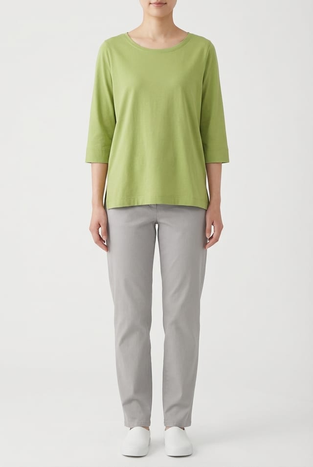Shirt 610 - Cotton jersey - 730FERN - 10260110642