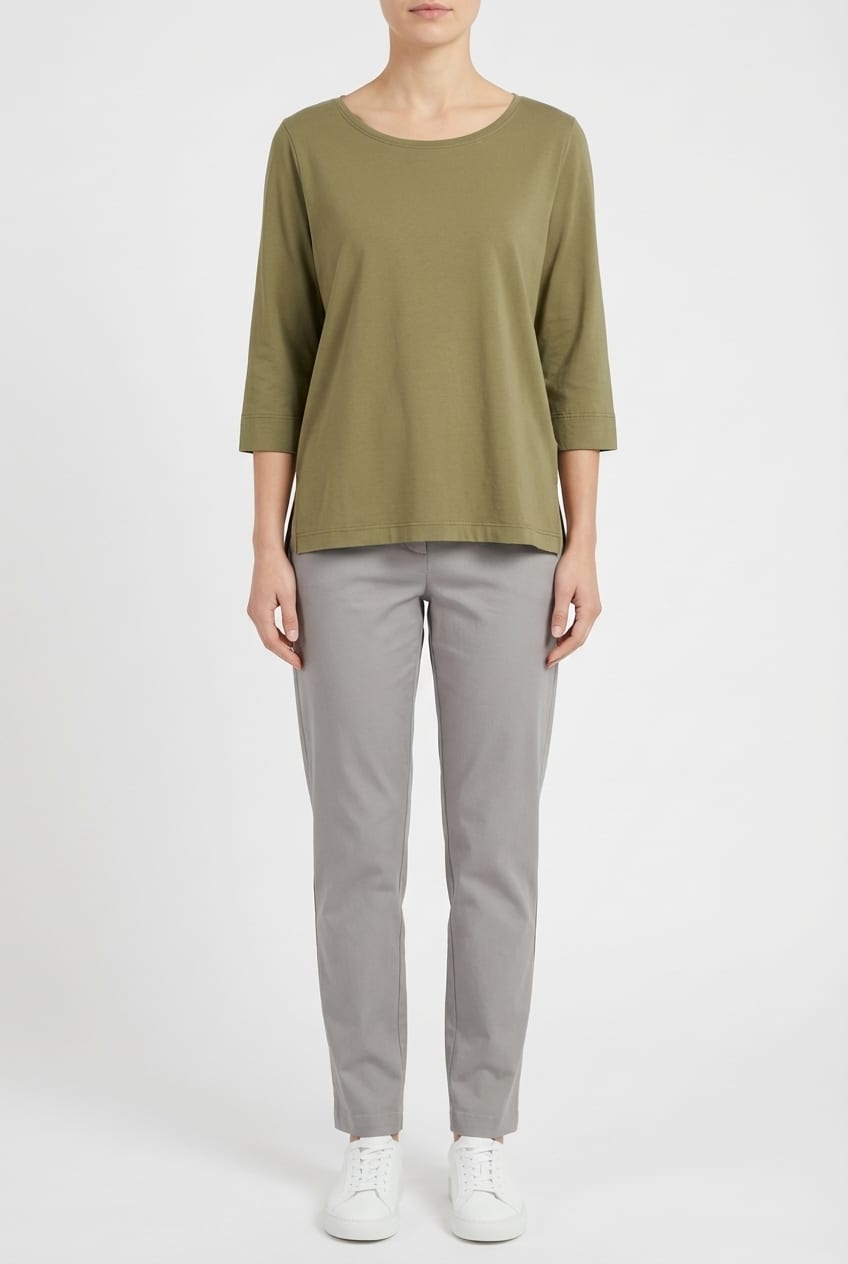 Shirt 610 - Cotton jersey - 770CACTUS - 10260110642
