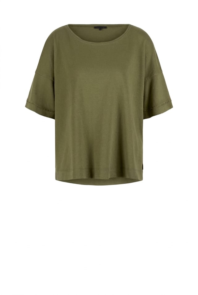 Shirt 611 - Hemp and organic cotton jersey - 732FERN - 10260110643
