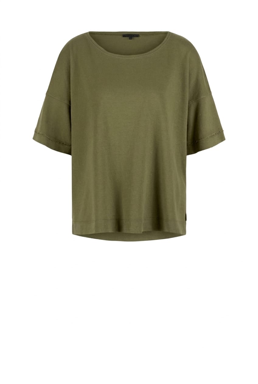 Shirt 611 - Hemp and organic cotton jersey - 732FERN - 10260110643