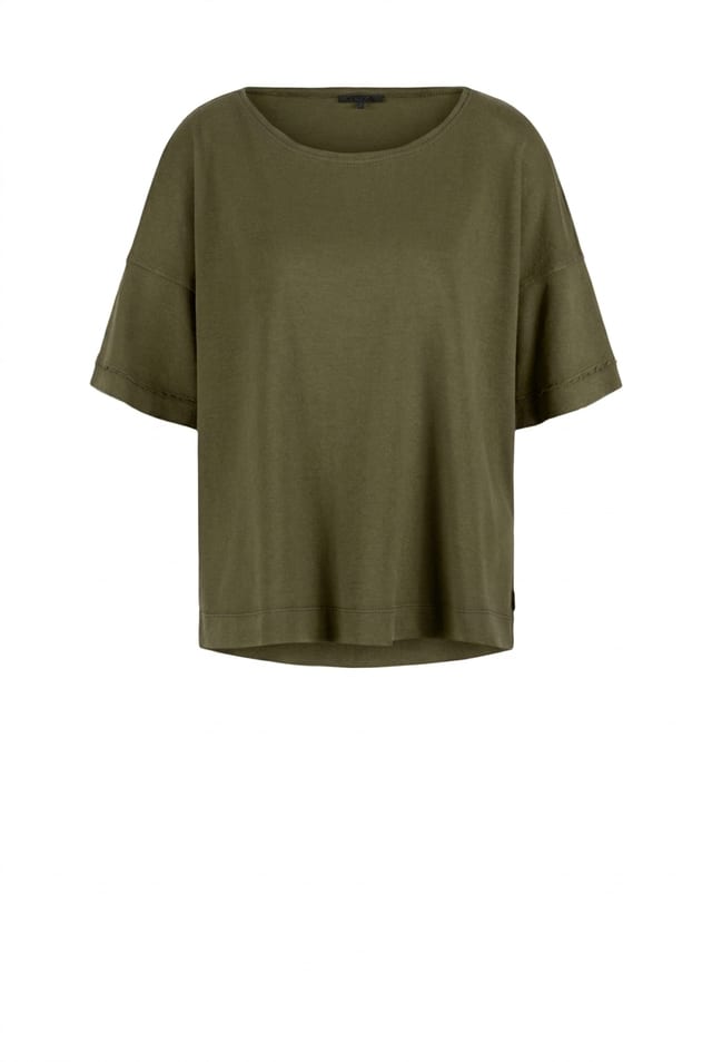 Shirt 611 - Hemp and organic cotton jersey - 772CACTUS - 10260110643