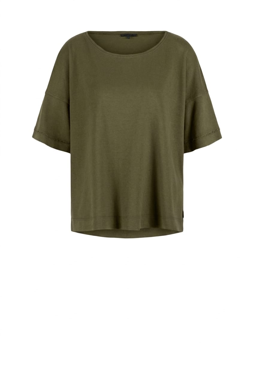 Shirt 611 - Hemp and organic cotton jersey - 772CACTUS - 10260110643