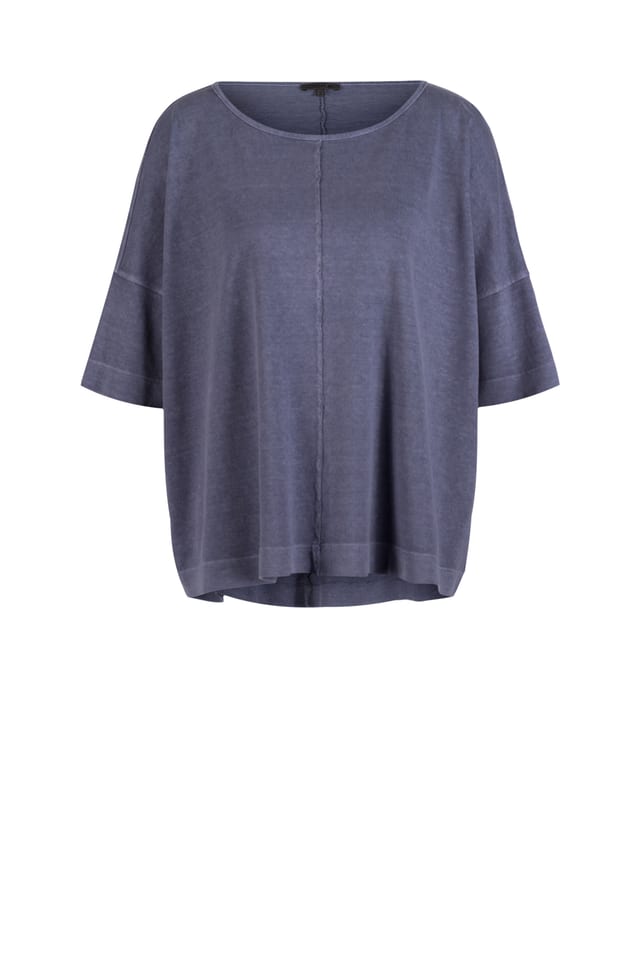 Shirt 612 - Hemp and organic cotton jersey - 472DEW - 10260110644