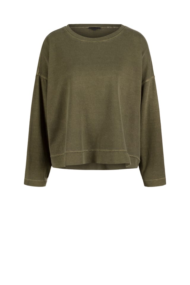 Skjorte 613 - Jersey de chanvre et de coton biologique - 772CACTUS - 10260110645