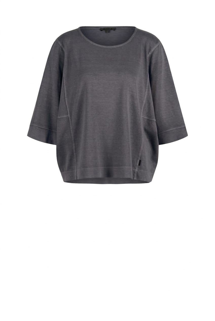 Shirt 614 - Hennep-organische katoenmix jersey - 472DEW - 10260110646