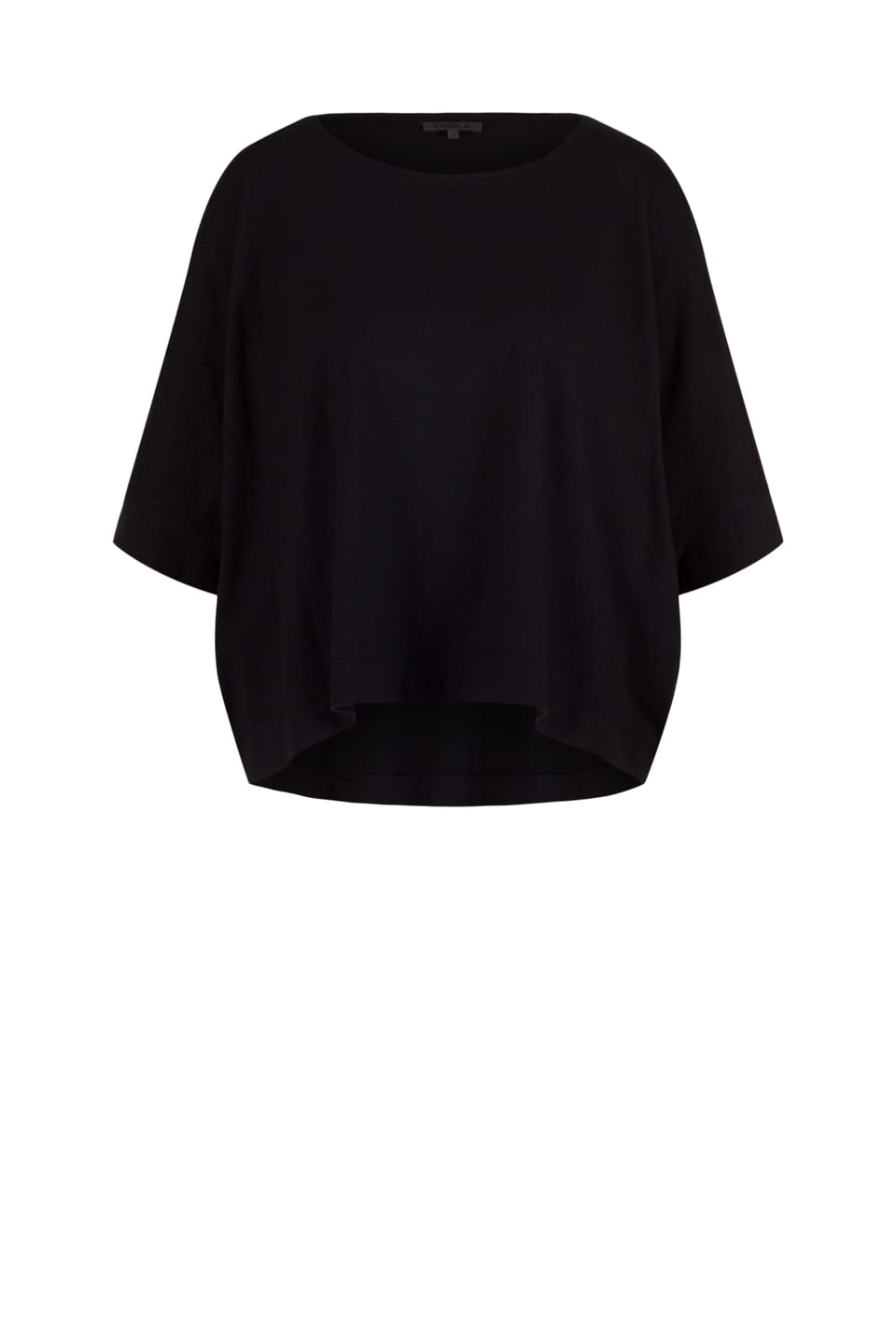 Shirt 617 - Organic cotton jersey - 990BLACK - 10260110649