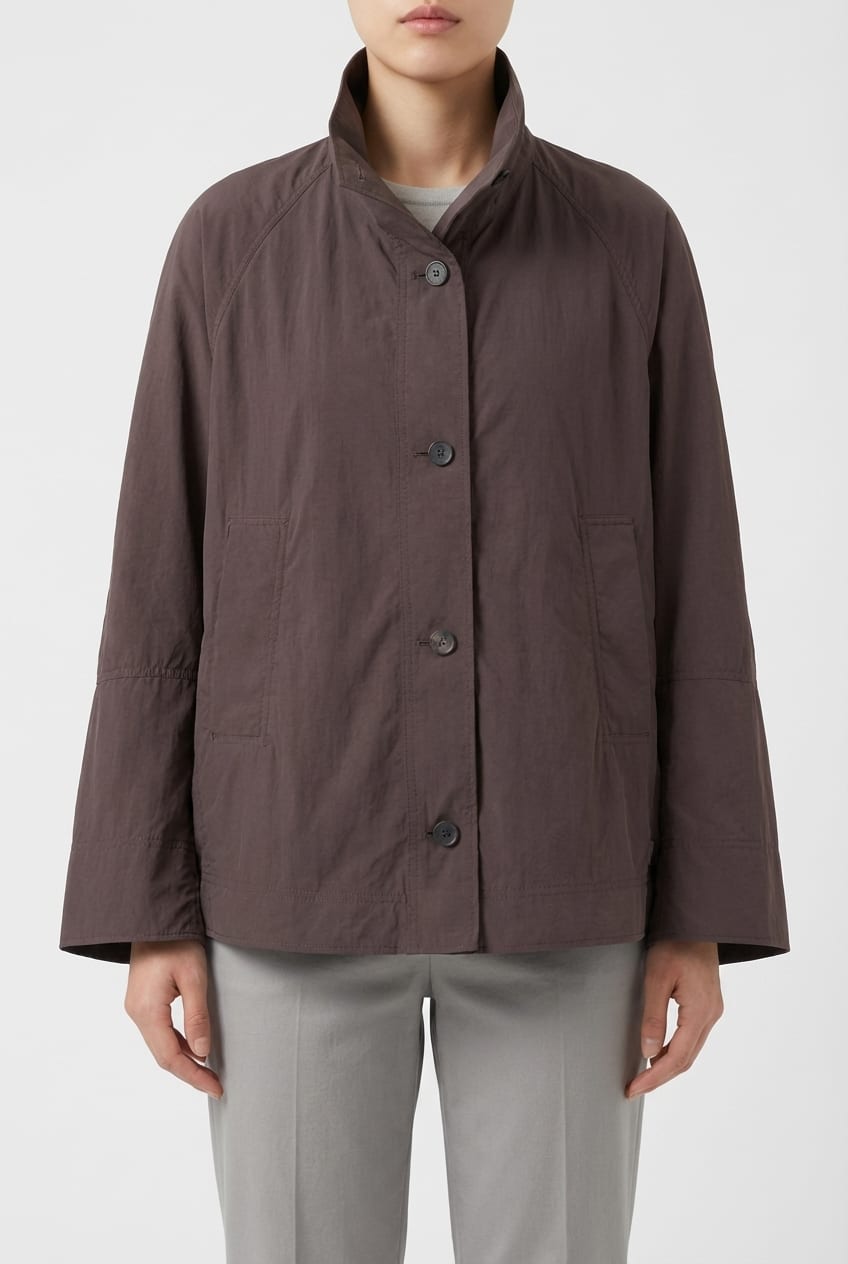 Outdoor jacket 603 - Cotton blend with technical feel - 480SHALE - 10260110660