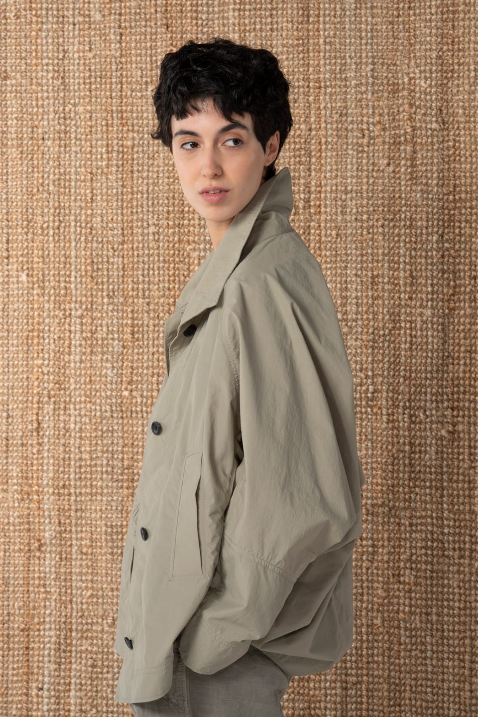 Outdoor jacket 603 - Cotton blend with technical feel - 940LAUREL - 10260110660