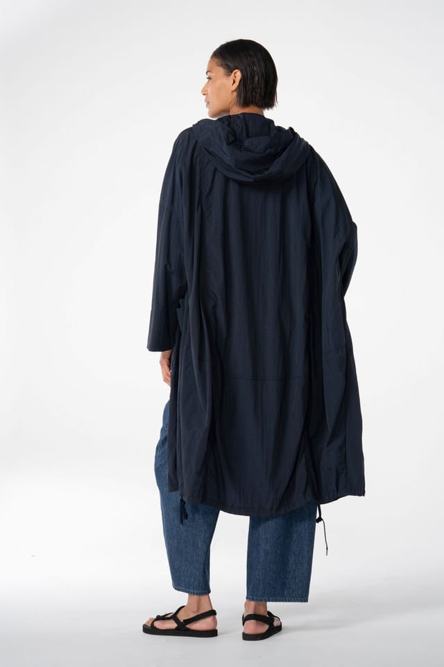 Coat 605 - Outdoor taffeta - 490NAVY - 10260110662