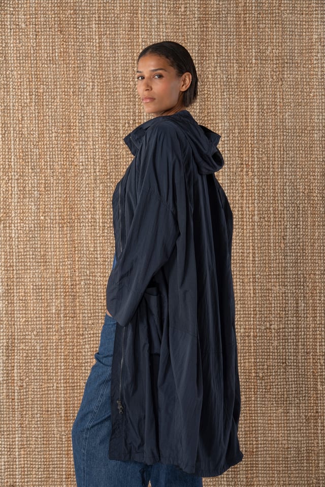 Coat 605 - Outdoor taffeta - 490NAVY - 10260110662
