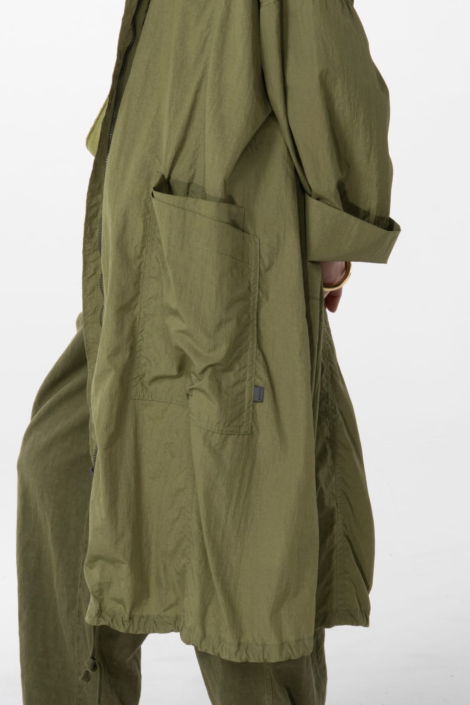 Coat 605 - Outdoor taffeta - 770CACTUS - 10260110662