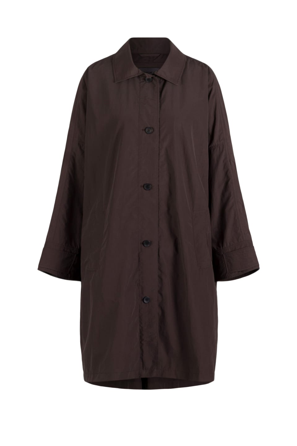 Coat 606 - Cotton blend with technical feel - 480SHALE - 10260110663