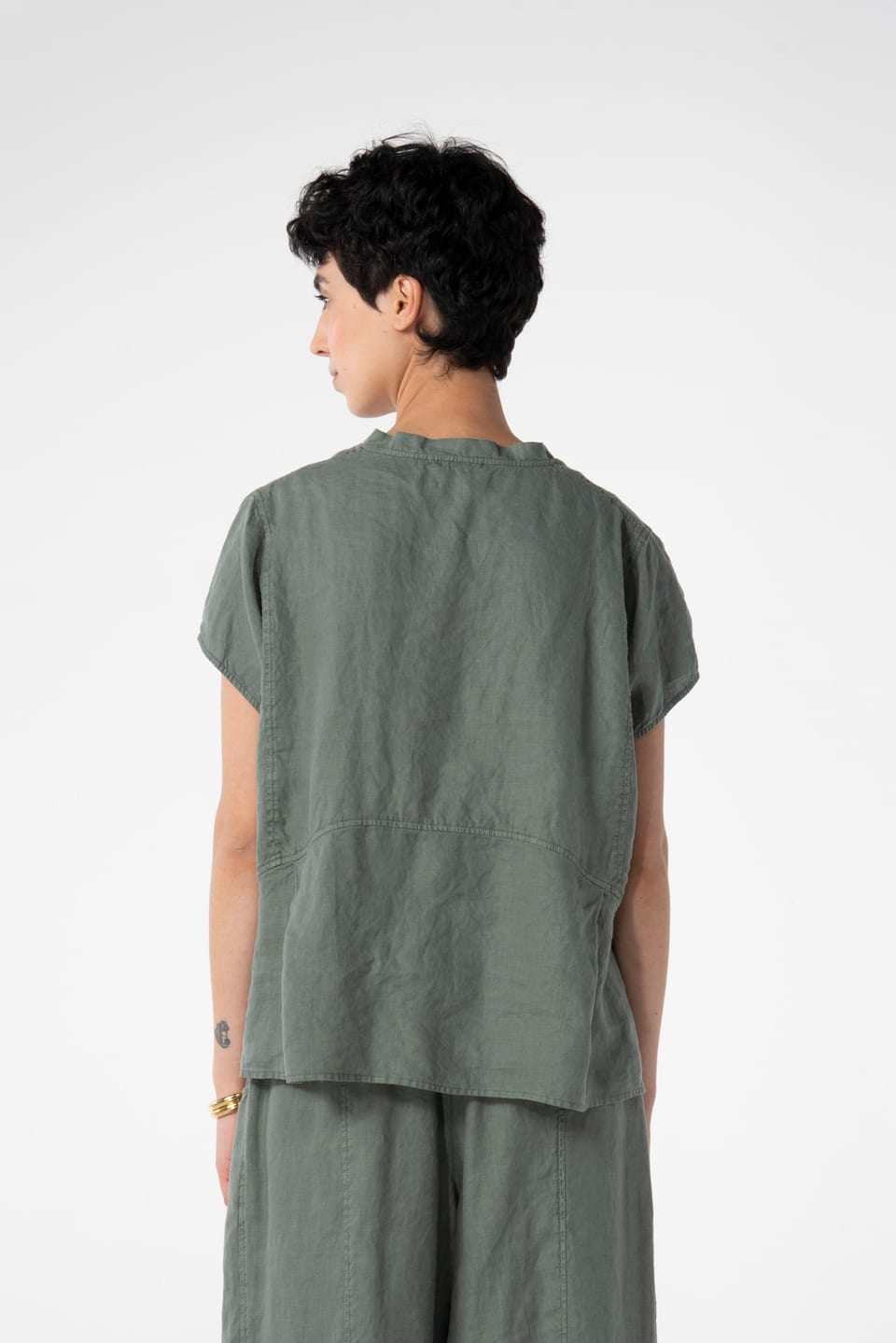 Top 601 - Pure linen - 652ALOE - 10260110680
