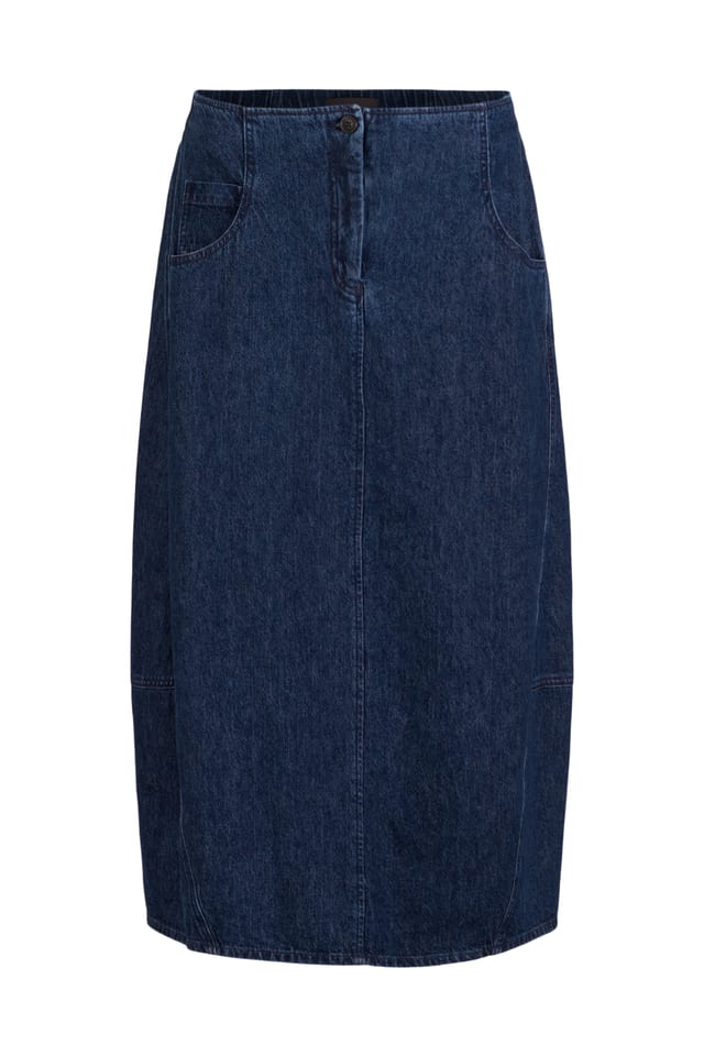 Skirt 603 wash - Organic cotton hemp denim - 570DENIM - 10260110685