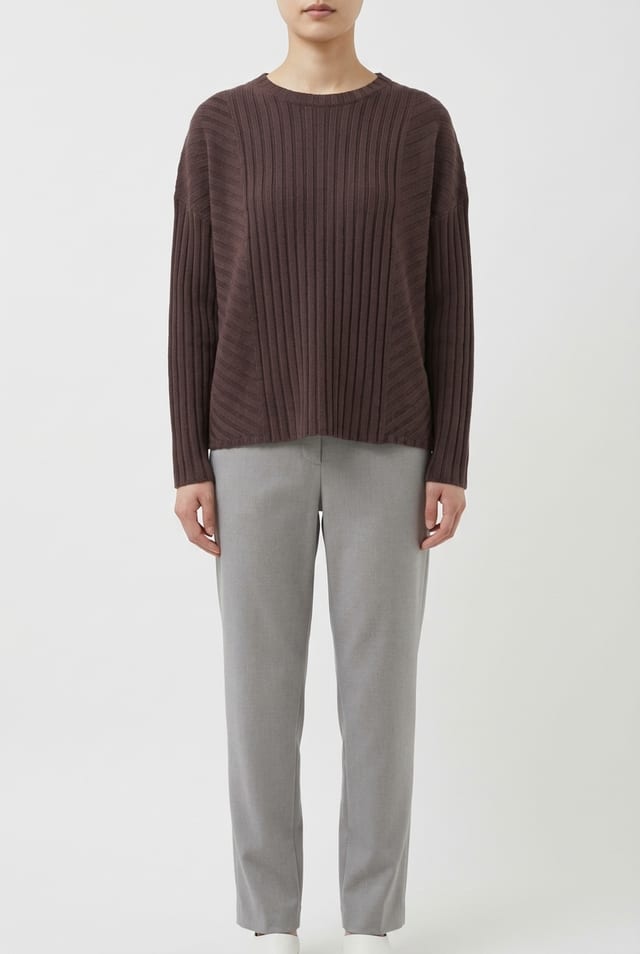 Pullover 609 - Pure cotton - 480SHALE - 10260110703