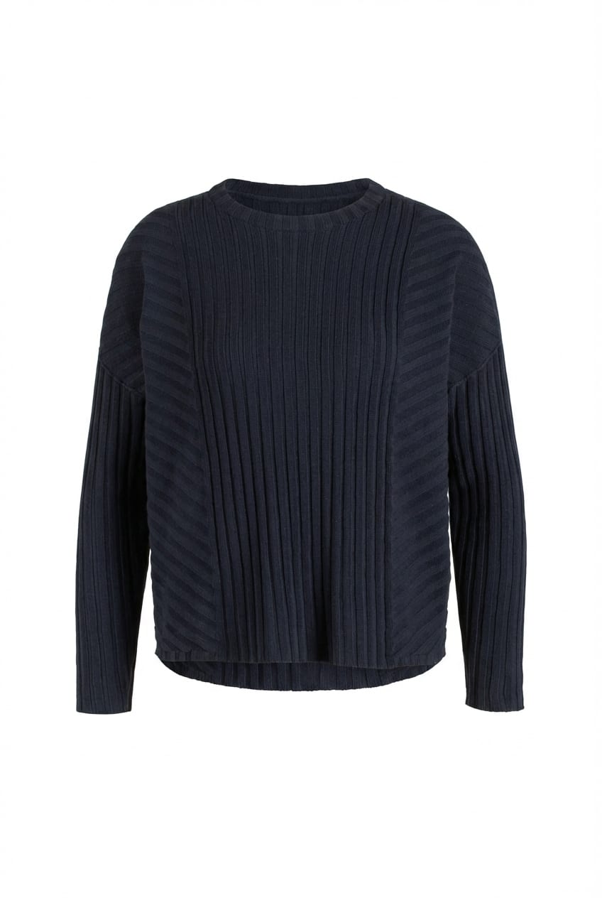 Pullover 609 - Pure cotton - 490NAVY - 10260110703