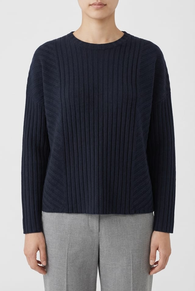 Pullover 609 - Pure cotton - 490NAVY - 10260110703