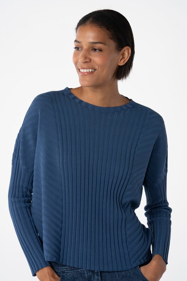 Pullover 609 - Ren bomuld - 570DENIM - 10260110703