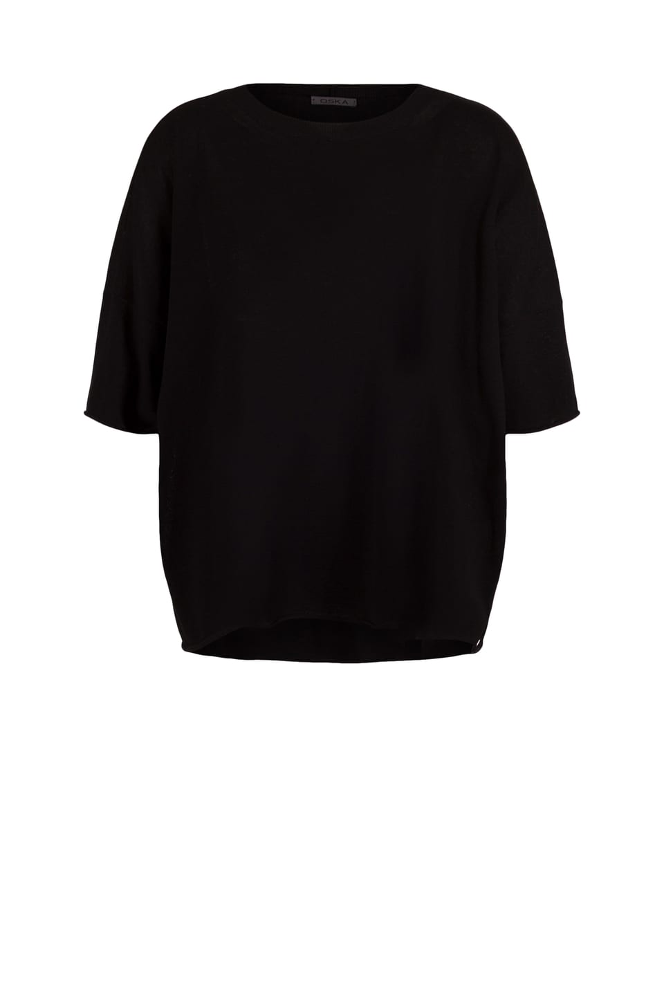Pullover 611 - Cotton crepe - 990BLACK - 10260110705