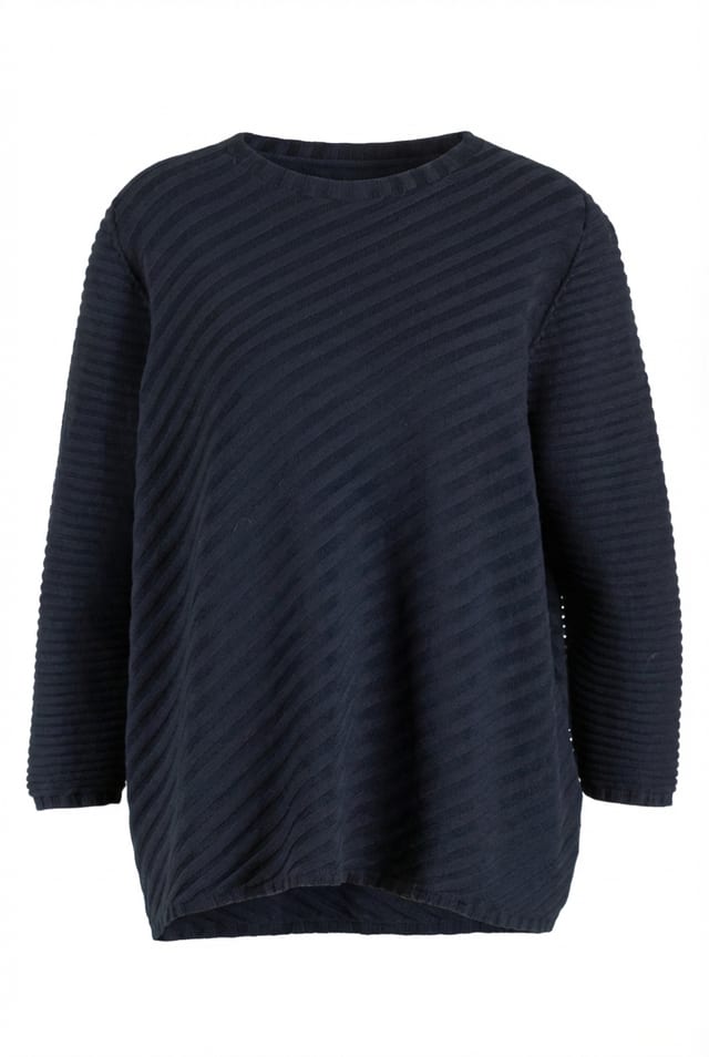 Pullover 615 - pur coton - 490NAVY - 10260110709