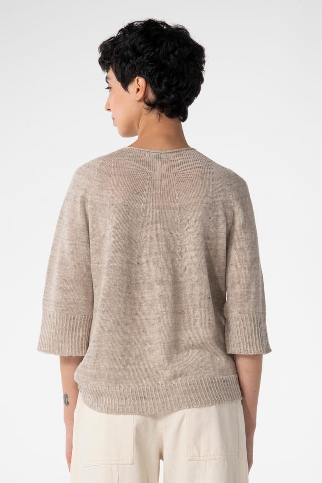 Pullover 617 - Linen cotton blend - 120NETTLE - 10260110711