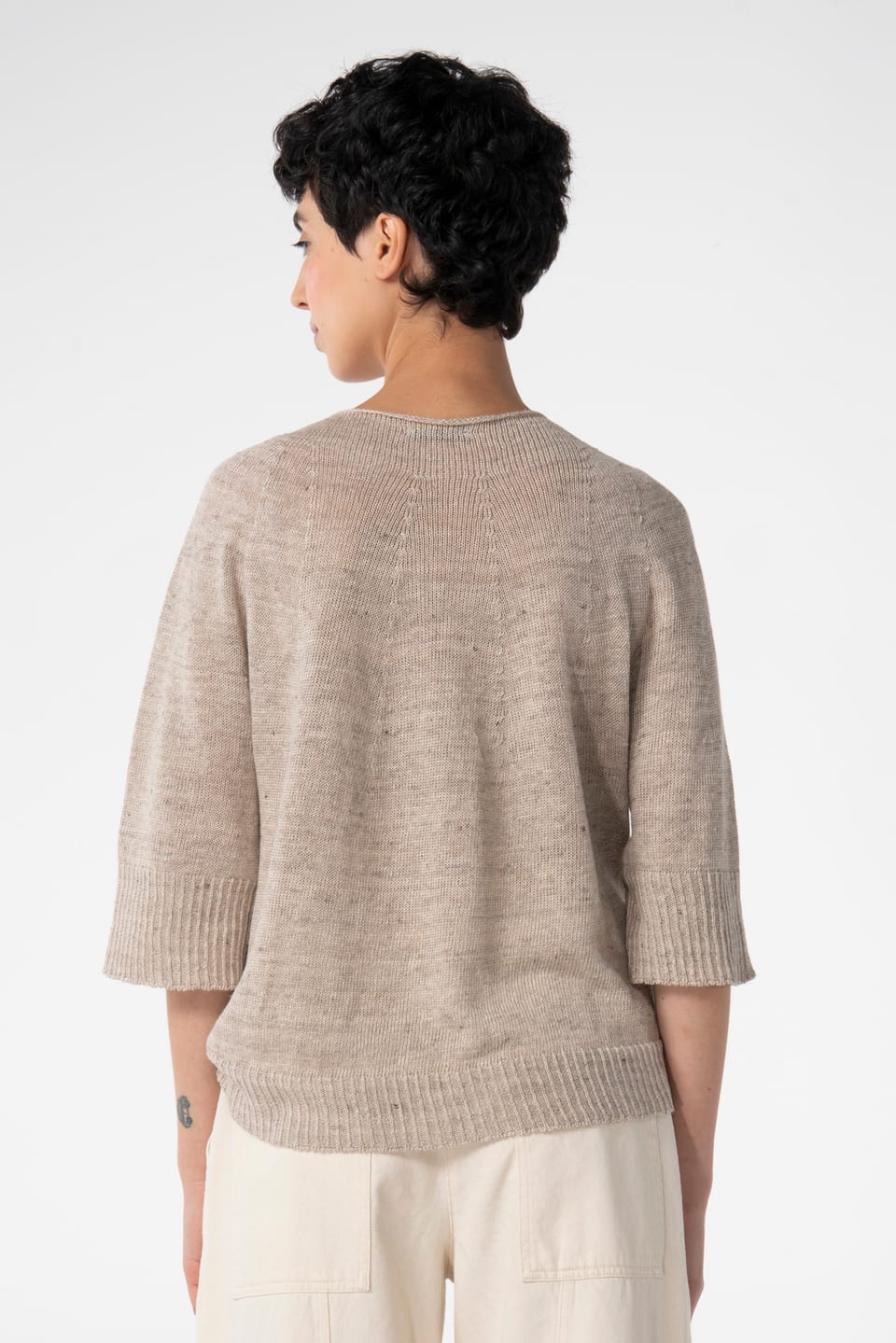 Pullover 617 - Linen cotton blend - 120NETTLE - 10260110711