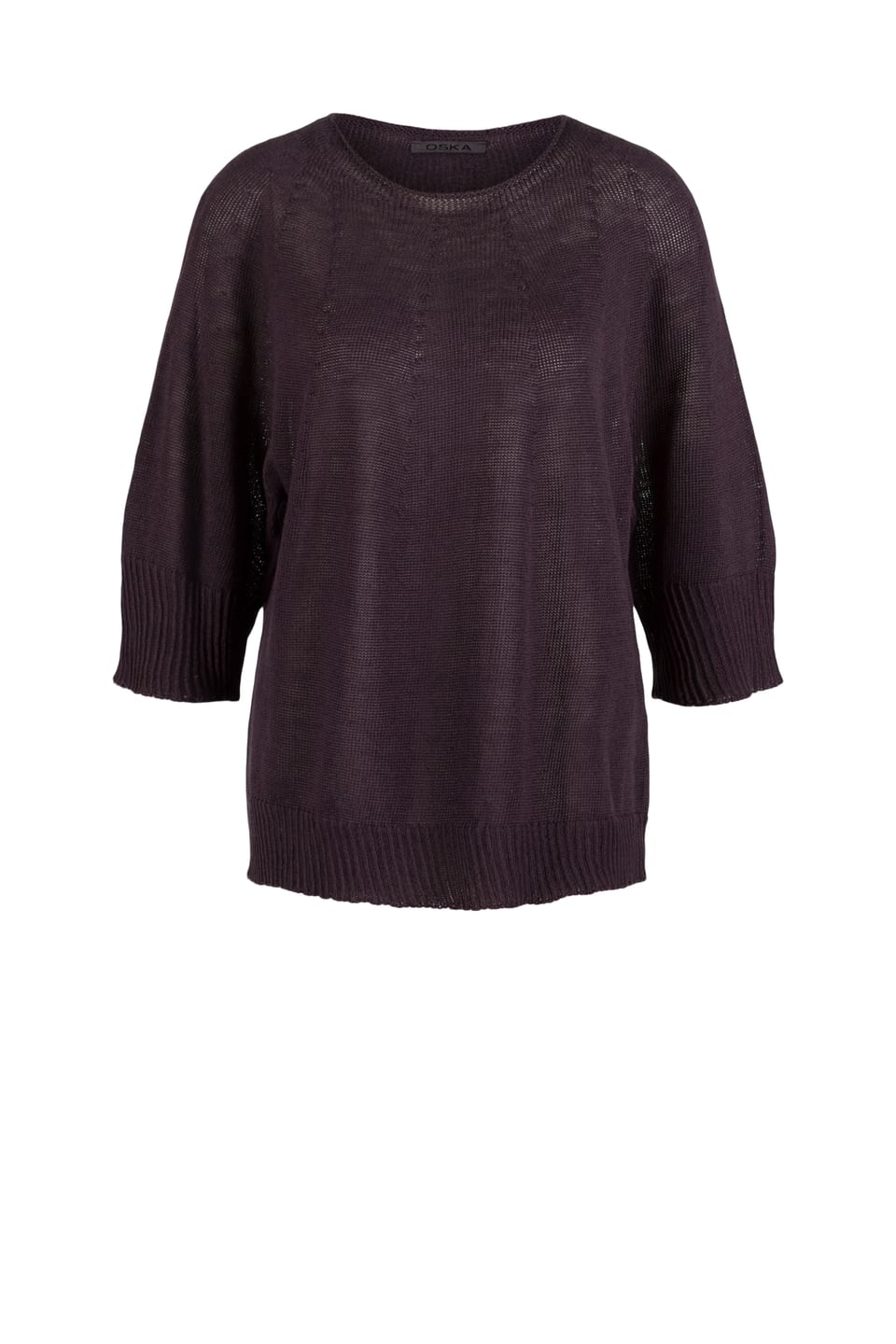 Pullover 617 - Linen cotton blend - 480SHALE - 10260110711