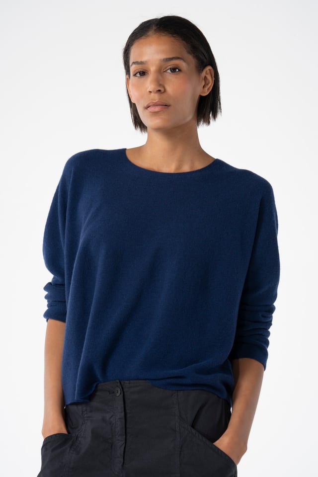Pullover 619 - Merino kasjmier mix - 570DENIM - 10260110713