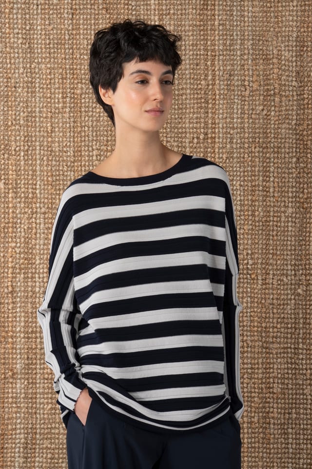 Pullover 621 - Viscose blend - 490NAVY - 10260110715