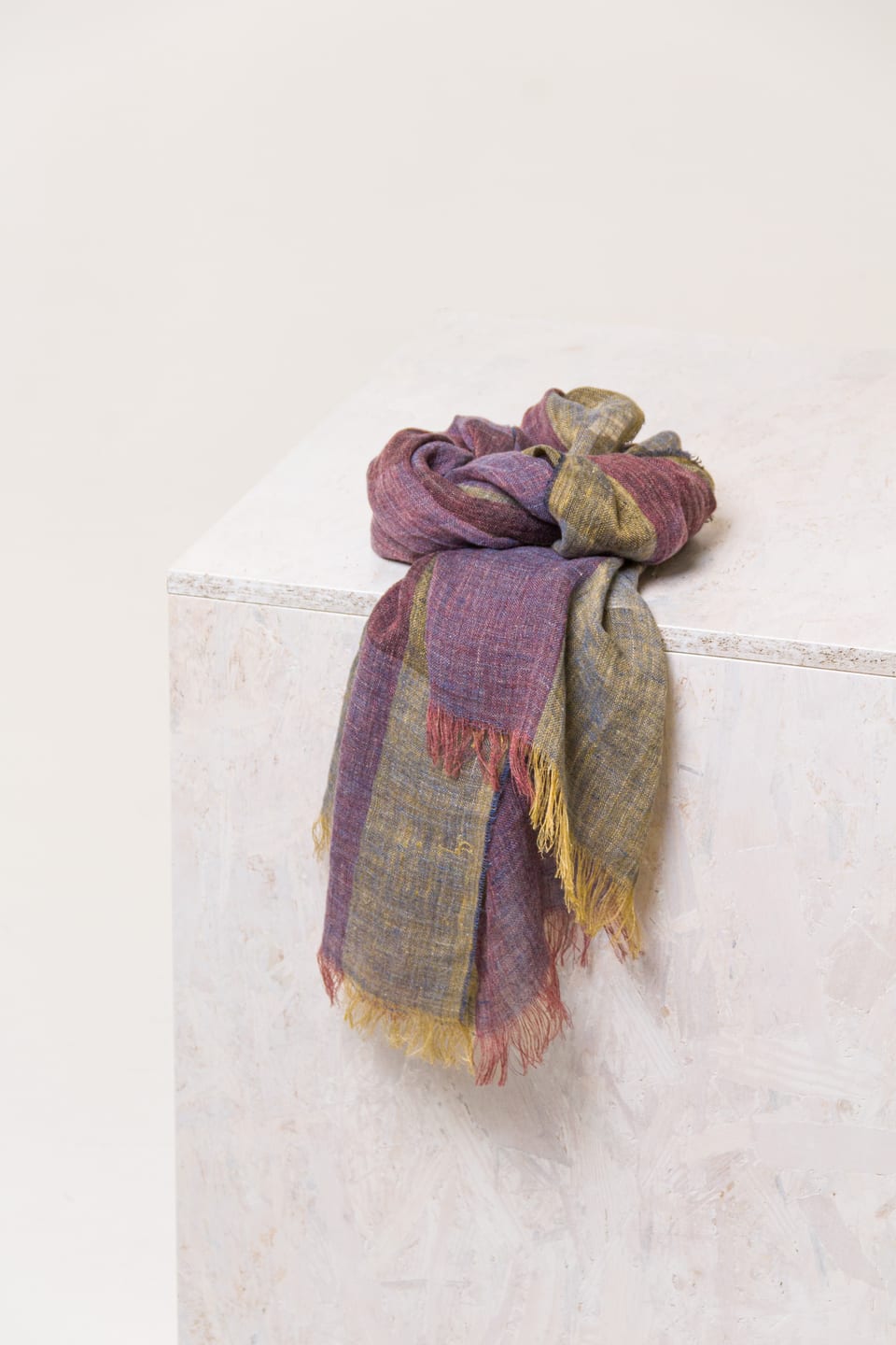 Scarf 601 - Pure linen - 480SHALE - 10260110901