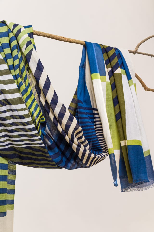Scarf 602 - Cotton modal blend - 570DENIM - 10260110902