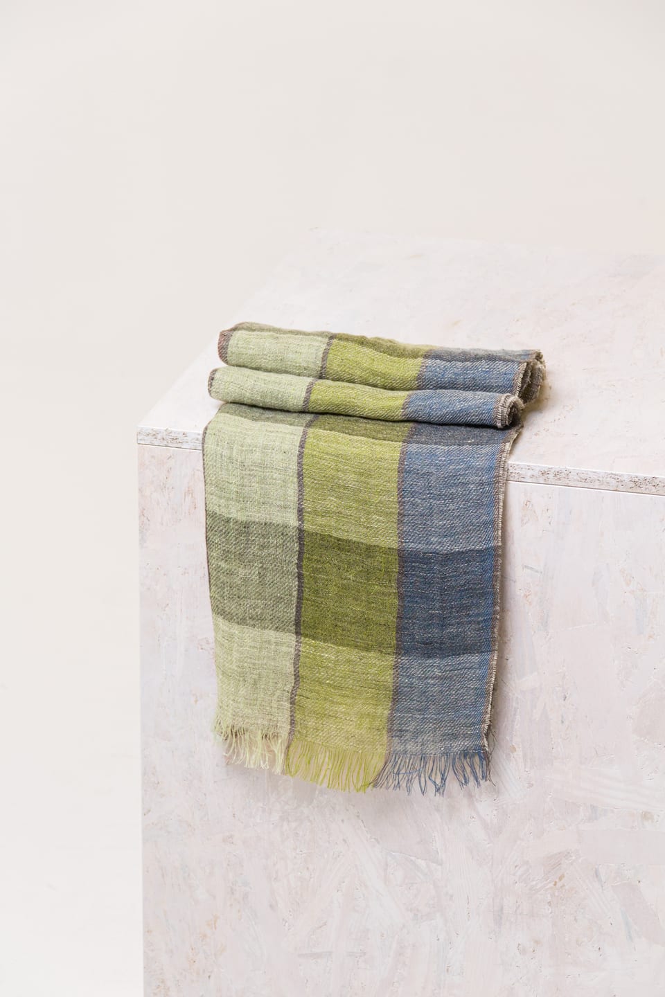 Scarf 604 - Pure linen - 730FERN - 10260110904