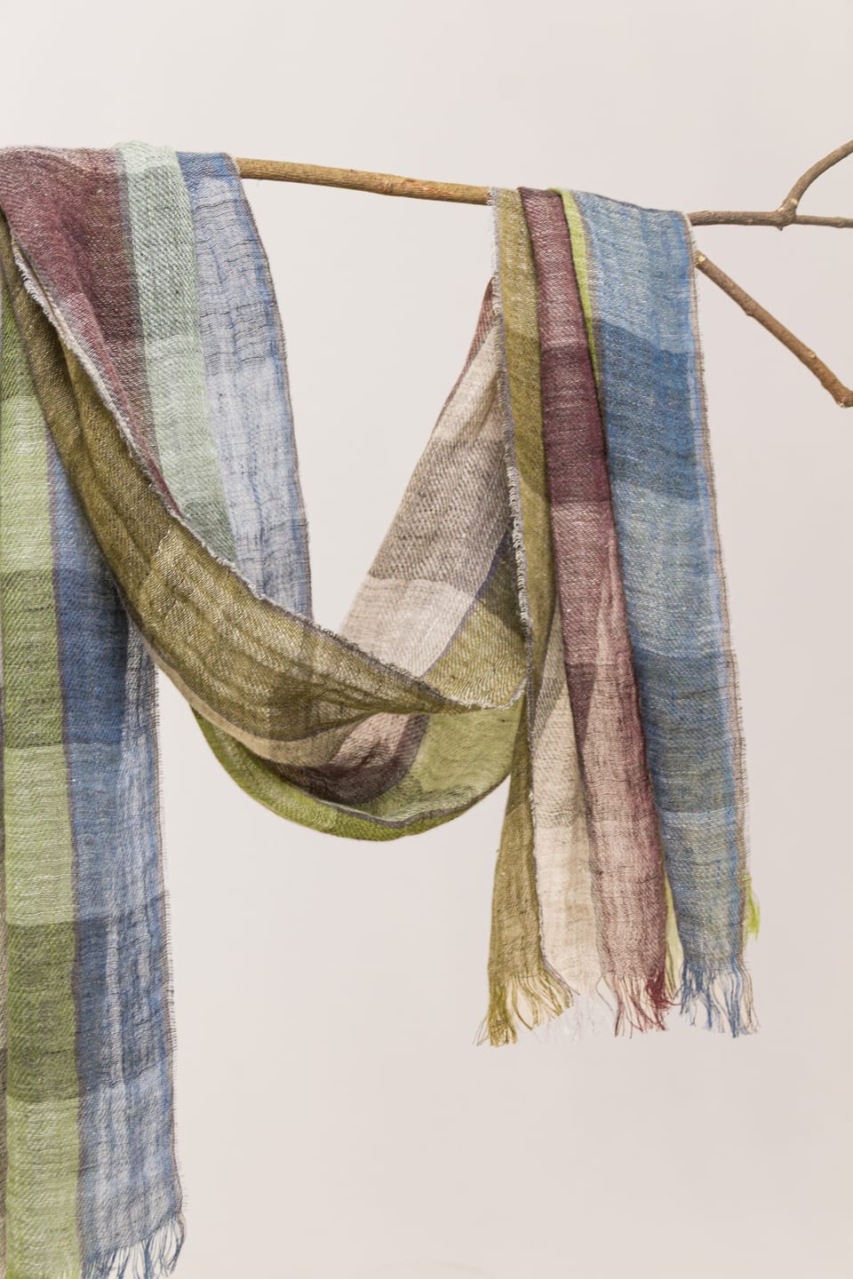 Scarf 604 - Pure linen - 730FERN - 10260110904