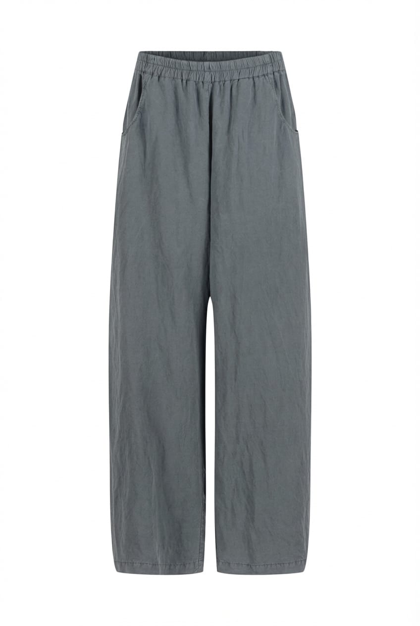 Kalhoty 604 - Lyocell linen blend - 432TROUT - 60260110503