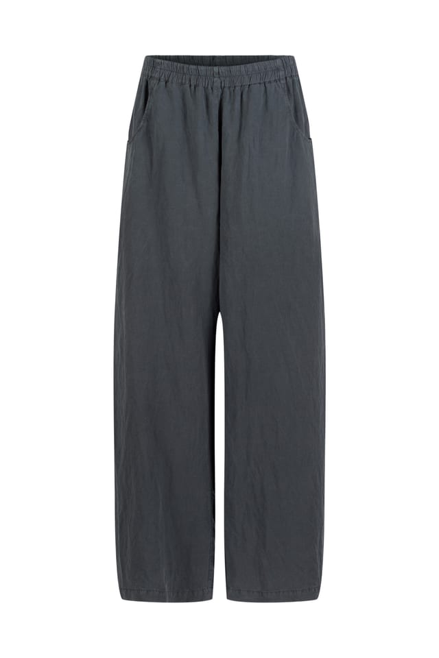 Trousers 604 - Lyocell linen blend - 462RIVER - 60260110503
