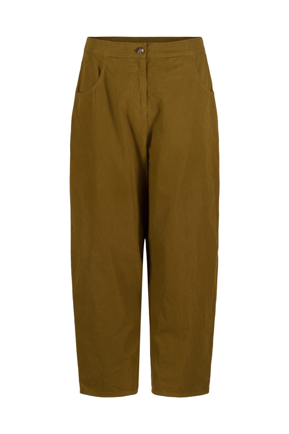 Trousers 606 - Compact cotton with fine stripes - 760TAPENADE - 60260110505