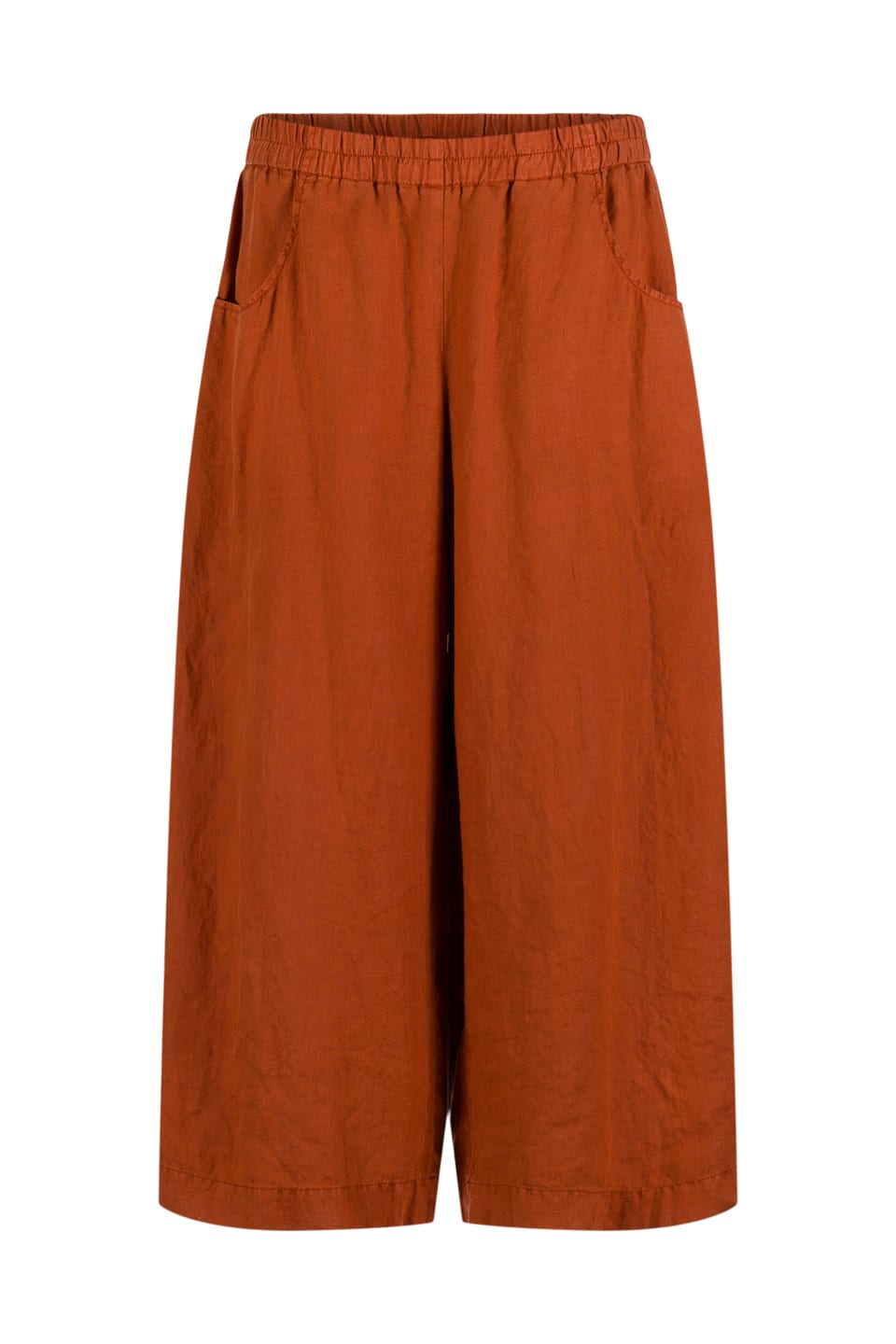Trousers 607 - Pure hemp - 232RUST - 60260110506