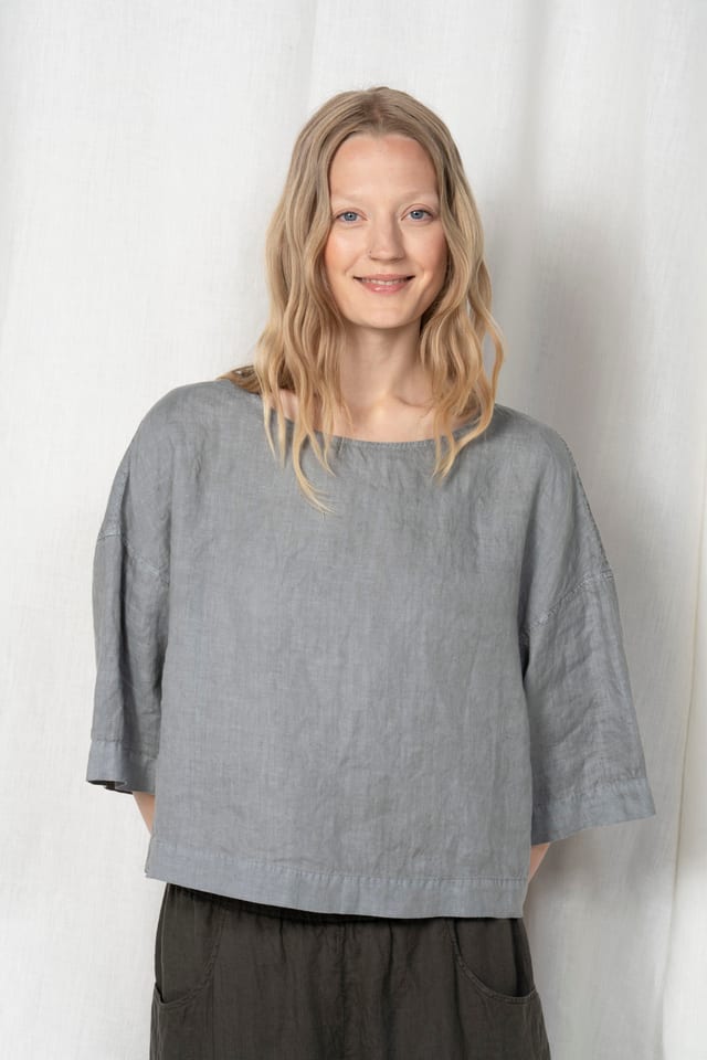 Bluse 606 - Reiner Hanf - 432TROUT - 60260110507