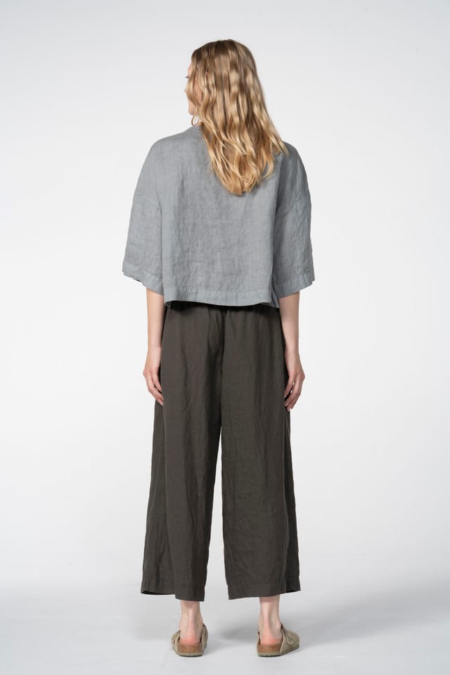 Bluse 606 - Reiner Hanf - 432TROUT - 60260110507