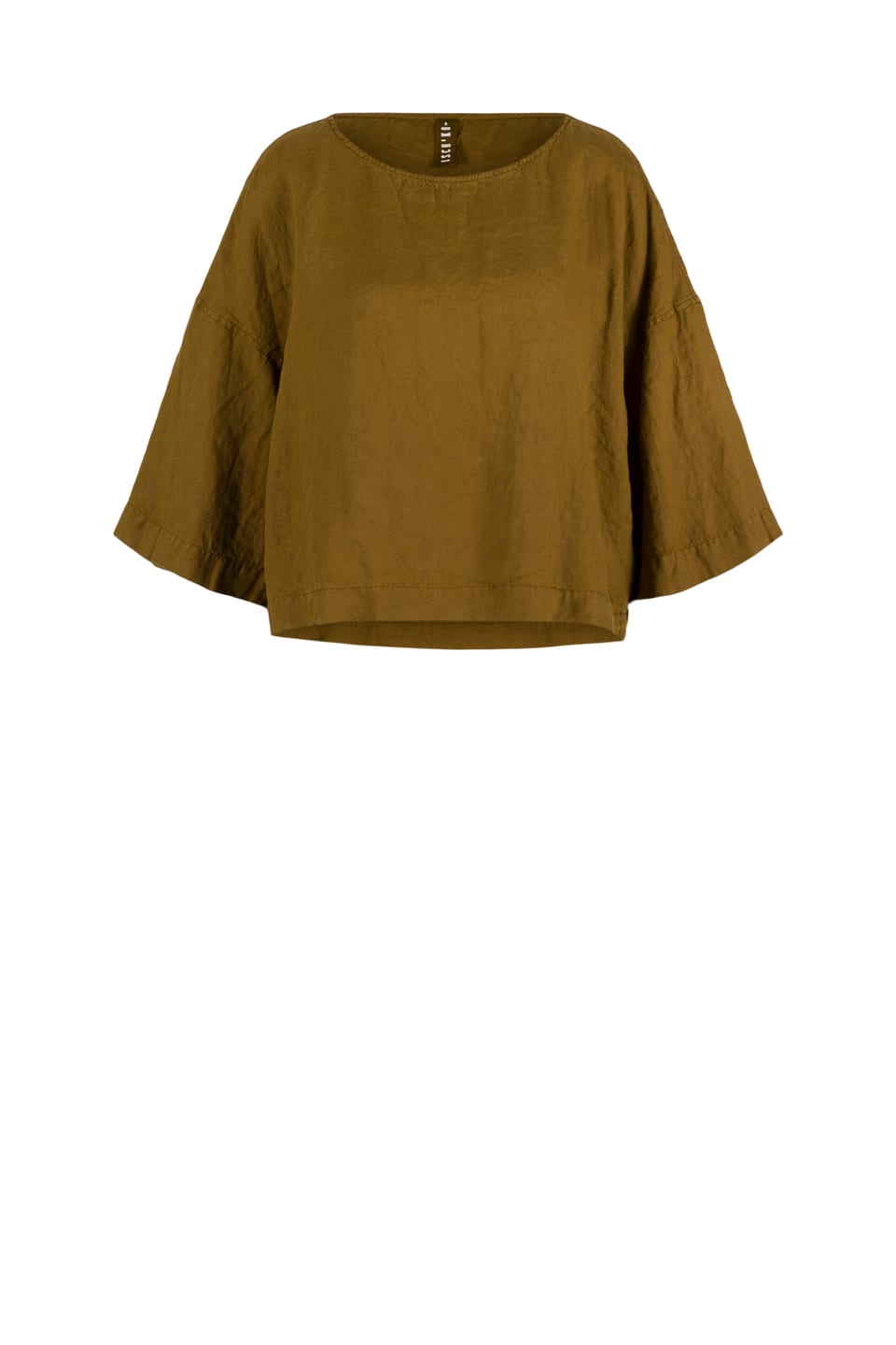 Blouse 606 - Pure hemp - 762TAPENADE - 60260110507