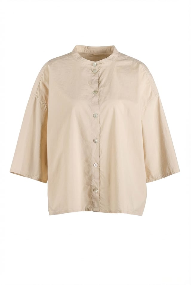 Blouse 608 - Cotton poplin - 120NETTLE - 60260110511
