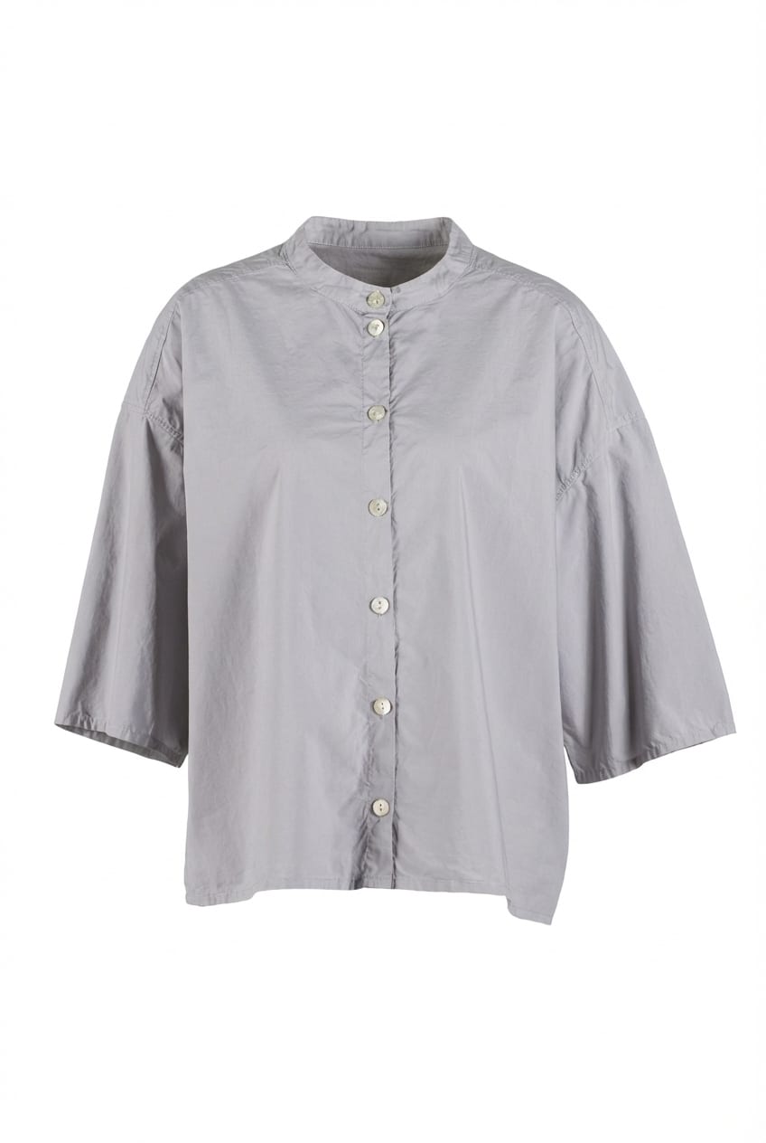 Blouse 608 - Cotton poplin - 430TROUT - 60260110511