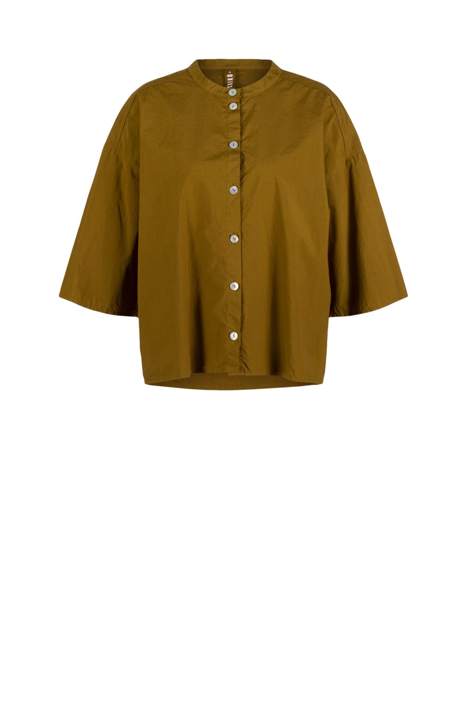 Blouse 608 - Cotton poplin - 760TAPENADE - 60260110511
