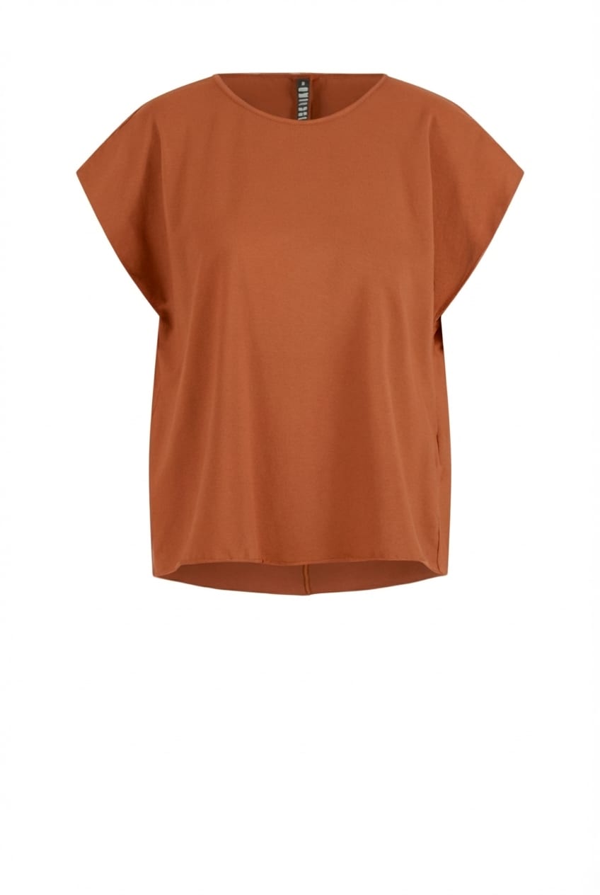 Shirt 604 - Cotton stretch jersey - 230RUST - 60260110513
