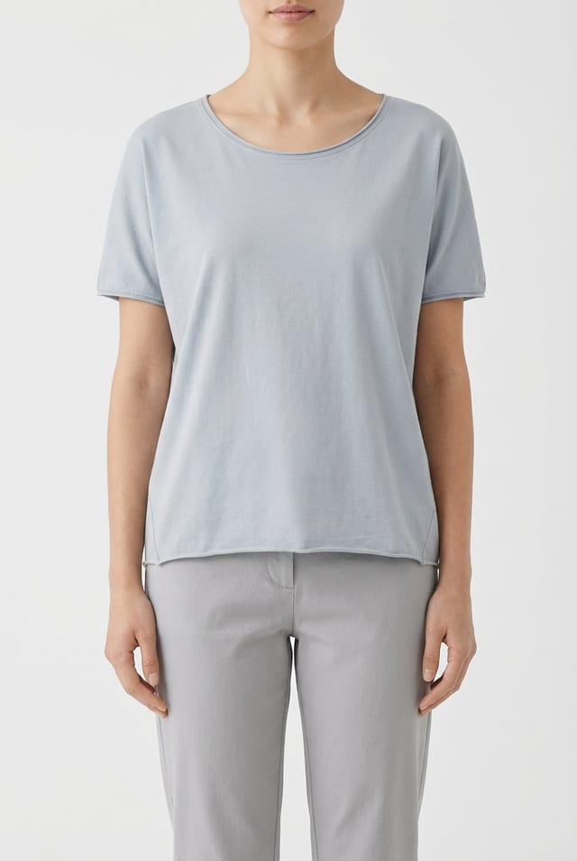 Shirt 606 - Cotton stretch jersey - 430TROUT - 60260110516