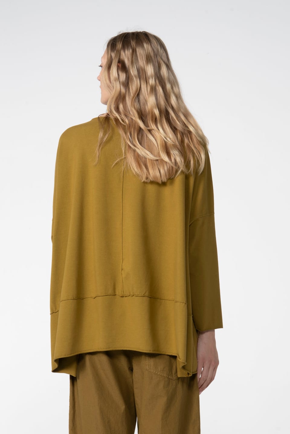 Shirt 607 - Cotton stretch jersey - 760TAPENADE - 60260110518