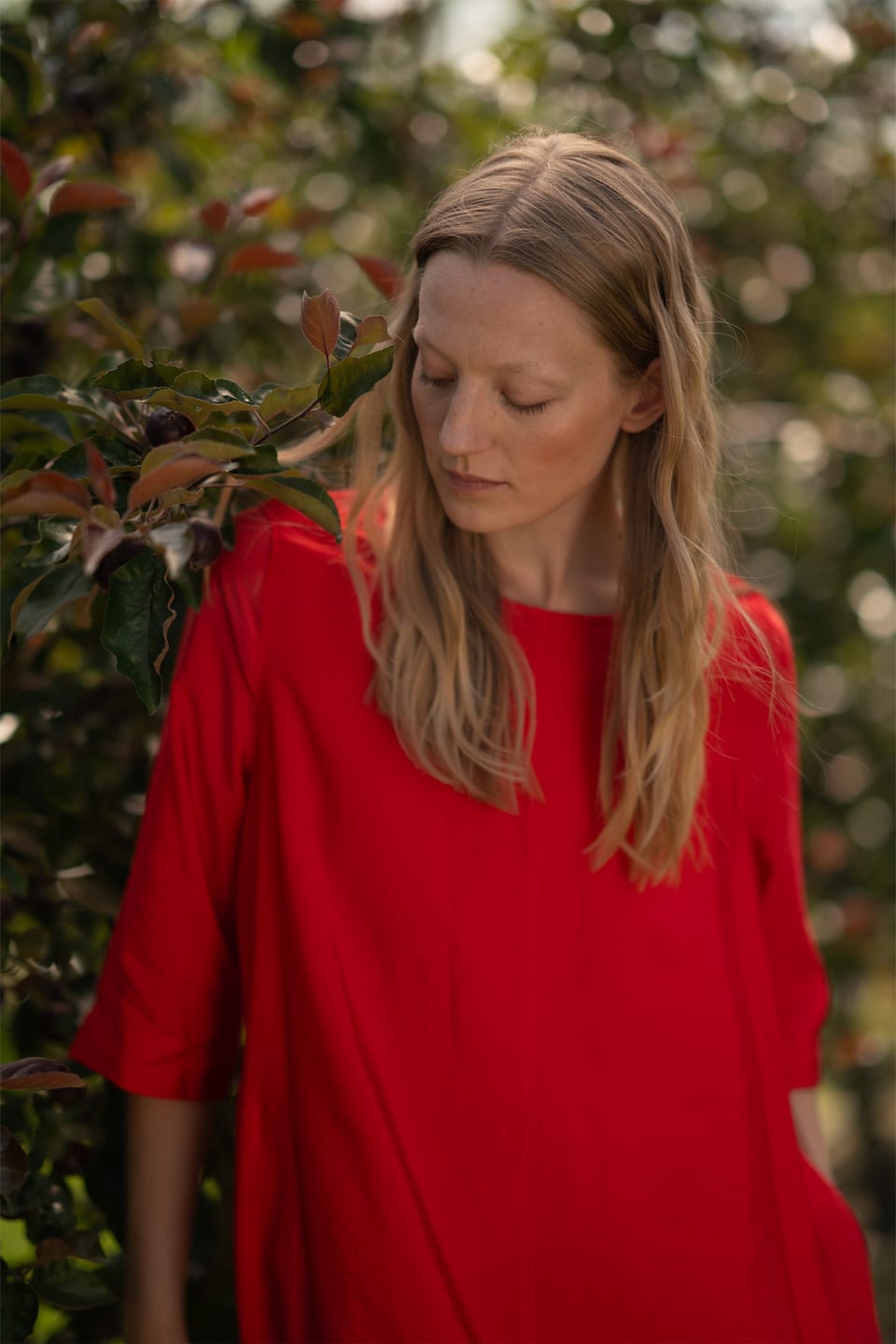 Dress 603 wash - Viscose twill with a subtle shine - 340PEPPER - 60260110519